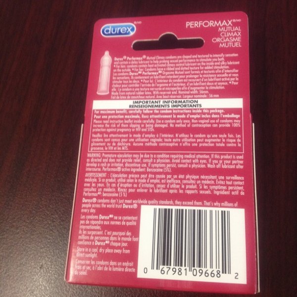 DUREX ----PERFORMAX (3’S) - Click Image to Close