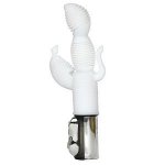 Vibration spiral maneuver vibrator (White)