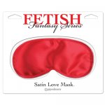 FF Satin Love Mask - Red