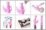 Vibration spiral maneuver vibrator (PINK)