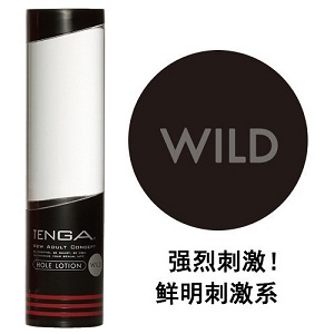 Tenga Hole Lotion – (WILD) Black 170ml - Click Image to Close