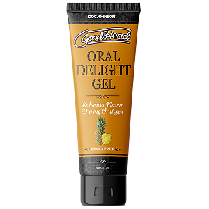NEW GoodHead - Oral Delight Gel - Pineapple 4 oz - Click Image to Close