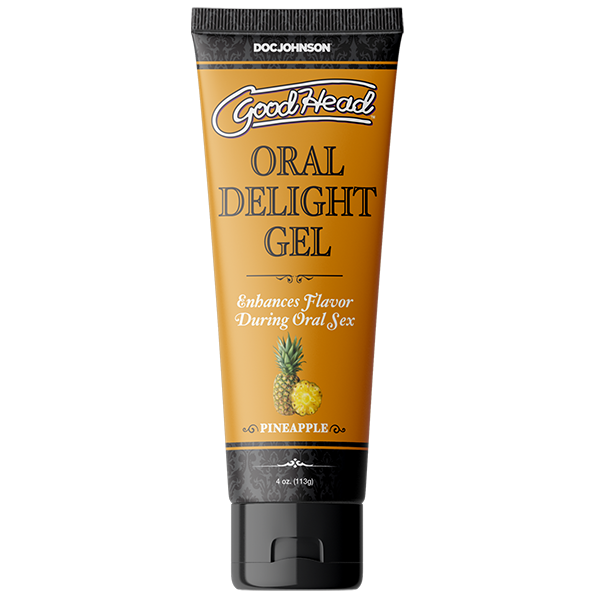 NEW GoodHead - Oral Delight Gel - Pineapple 4 oz - Click Image to Close