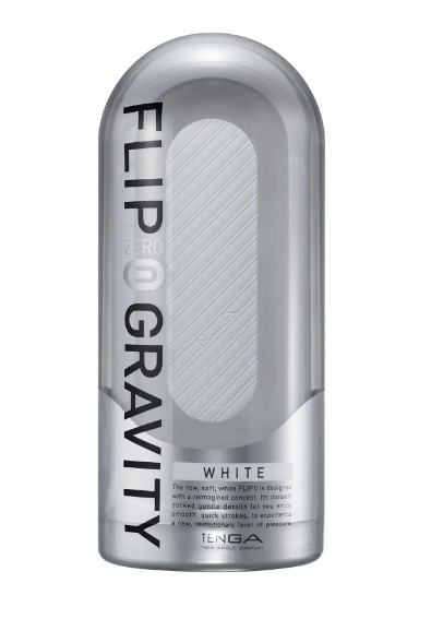 Tenga Flip Zero Gravity White - Click Image to Close